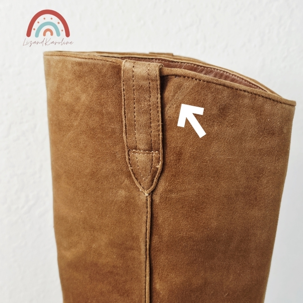 New! J. Crew New Piper Square Toe Knee-high Boots in Suede - Picture 10 of 16